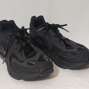 Nike Air Max 200 Snekers Shoes Men's - Triple Black (AQ2568-003) SIZE 13